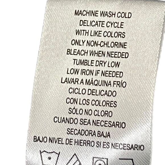 Nina Leonard Womens Embroidered Navy Blue Jersey Knit Short Sleeve Dress sz L - Picture 14 of 16